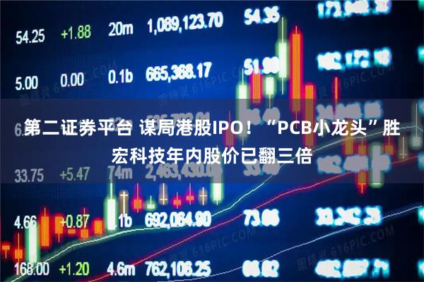 第二证券平台 谋局港股IPO！“PCB小龙头”胜宏科技年内股价已翻三倍